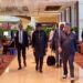 Jonathan Arrives Ghana for Democracy Dialogue
