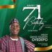 President Bola Tinubu Praises Bishop David Oyedepo at 71