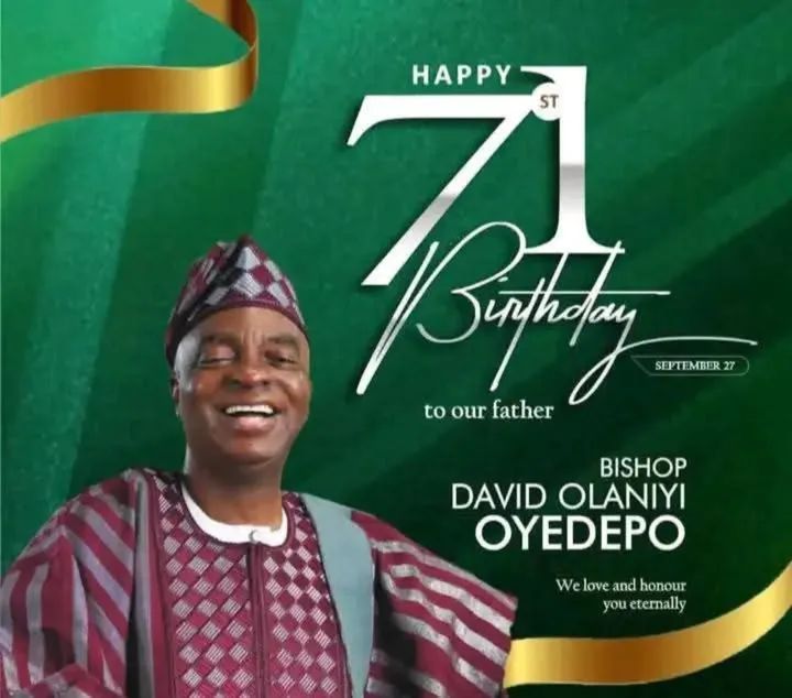 President Bola Tinubu Praises Bishop David Oyedepo at 71 President Bola Tinubu Praises Bishop David Oyedepo at 71