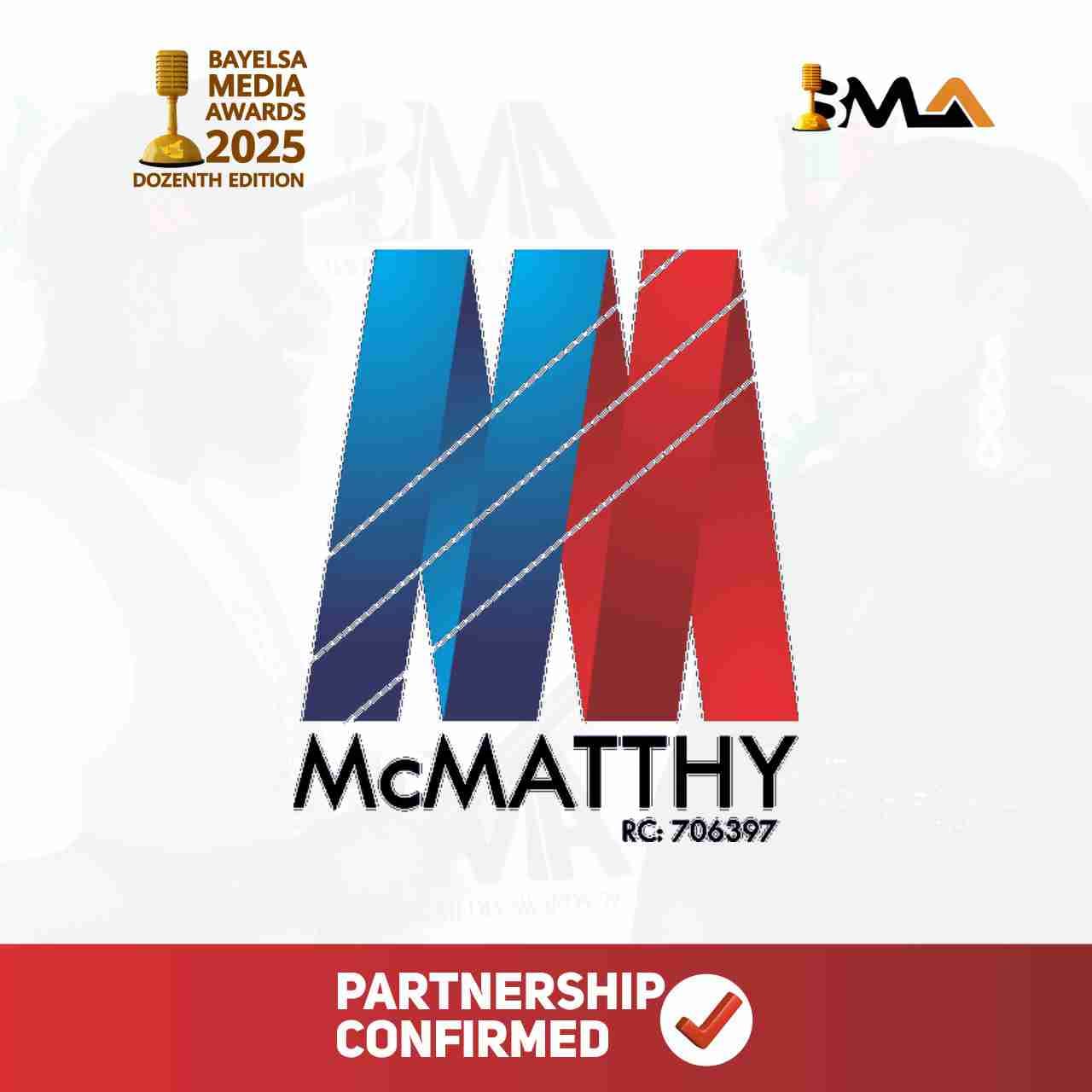 McMatty Consolidates Partnership for 12th Bayelsa Media Awards McMatty Consolidates Partnership for 12th Bayelsa Media Awards