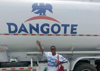 Benue First Female Truck Driver Terzungwe Juliana Iorzaa Makes History as Dangote Assigns Her First Truck