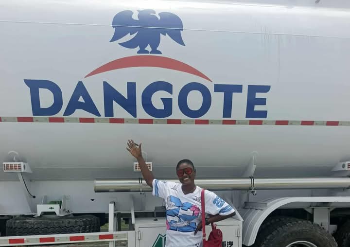 Benue First Female Truck Driver Terzungwe Juliana Iorzaa Makes History as Dangote Assigns Her First Truck Benue First Female Truck Driver Terzungwe Juliana Iorzaa Makes History as Dangote Assigns Her First Truck
