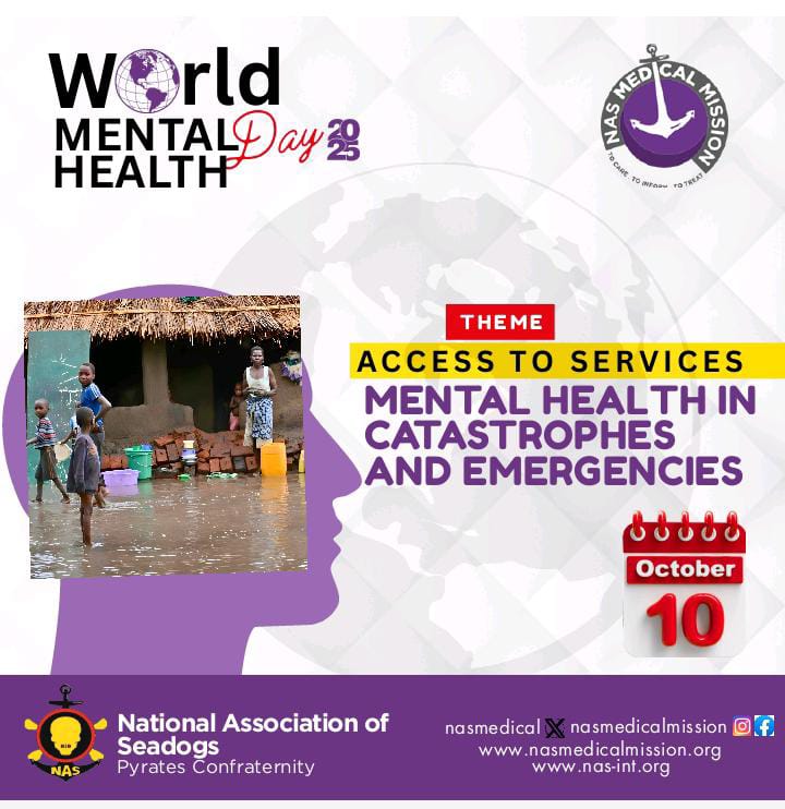 NAS Express Worry Over Mental Health Cases in Bayelsa, Seeks Establishment of Mental Health Units in Hospital Across LGAs NAS Express Worry Over Mental Health Cases in Bayelsa, Seeks Establishment of Mental Health Units in Hospital Across LGAs