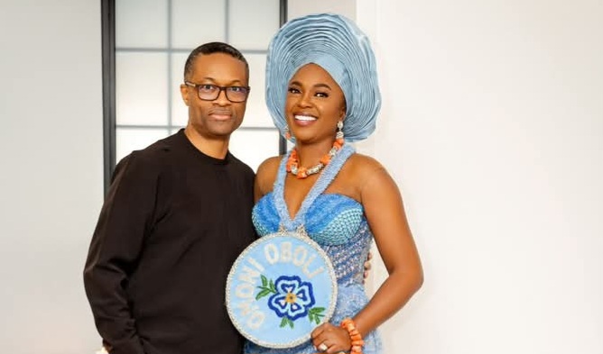 Omoni Oboli Celebrates 25 Years of Forever with Husband Nnamdi Oboli