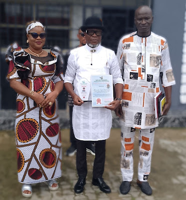 BAFENPA Honours Hon. Target Isaiah Segibo as Life Time Patron, Presents Award of Excellence