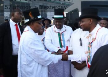 Samuel Ogbuku Welcomes Governor Douye Diri to APC at Grand Rally in Yenagoa