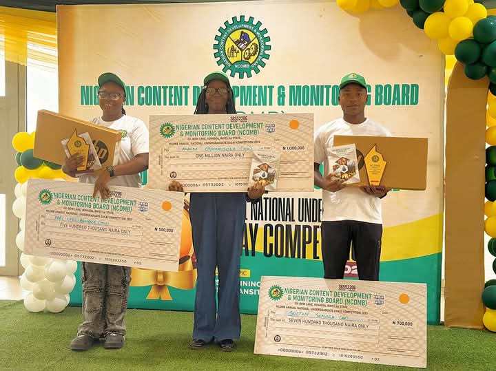 Miss Akande Emerges Winner of 2025 NCDMB's Undergraduate Essay Competition Miss Akande Emerges Winner of 2025 NCDMB's Undergraduate Essay Competition