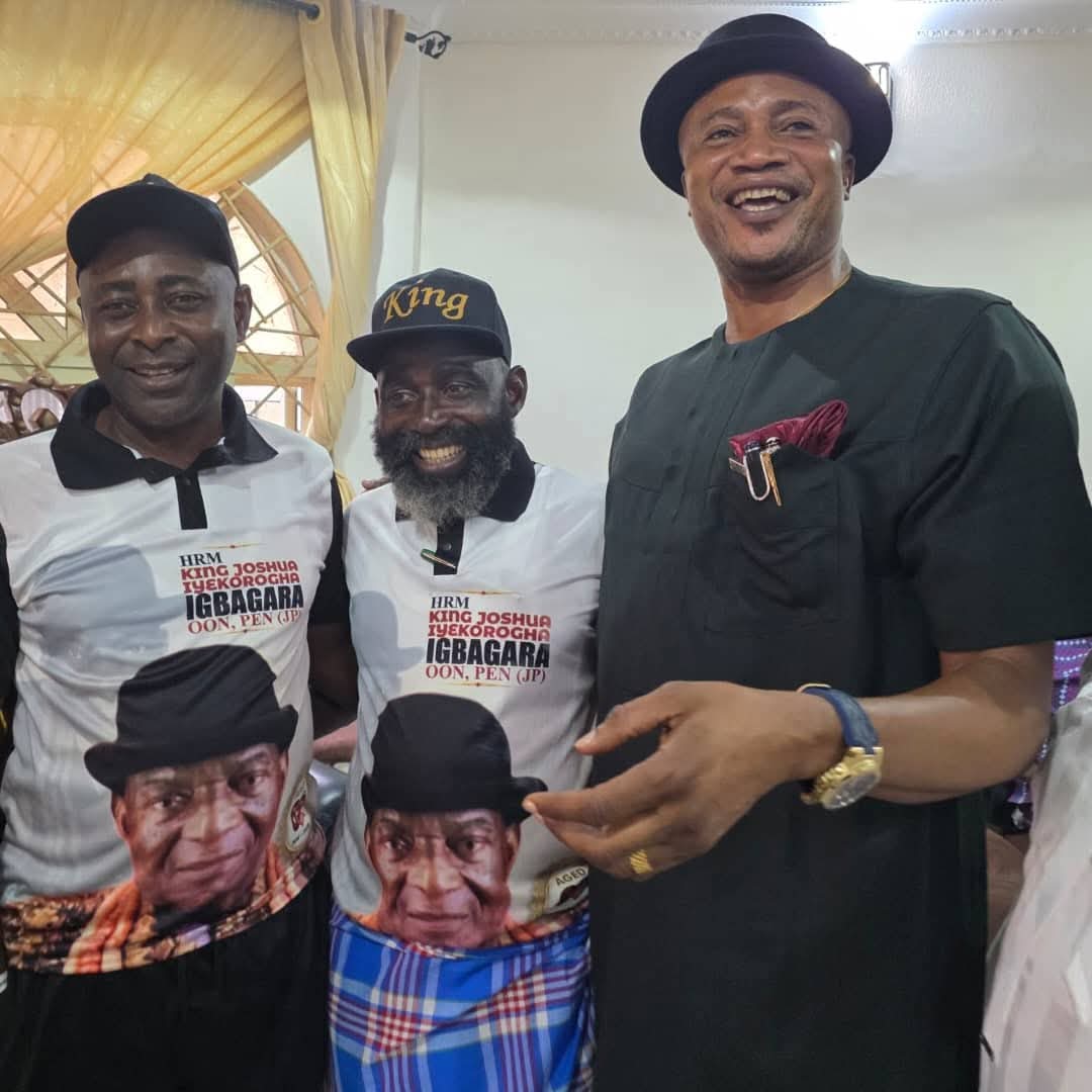 Prince (Dr) Doodei Agbabou Week Attends Burial Of Late His Royal Majesty King Joshua Iyekorogha Igbagara At Isoni Town Prince (Dr) Doodei Agbabou Week Attends Burial Of Late His Royal Majesty King Joshua Iyekorogha Igbagara At Isoni Town