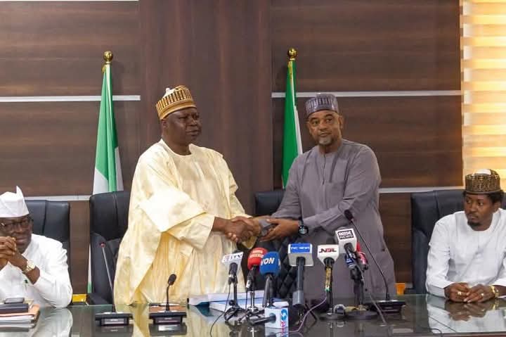 PDP Will Never Die, Kabiru Tanimu Turaki Assures Outgoing Leaders as Amb. Damagum Hands Over