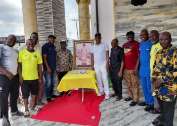 Ewhrudjakpo: Ex-Football Professionals commiserate with late Deputy Governor’s family, Gov. Diri, Bayelsans Ewhrudjakpo: Ex-Football Professionals commiserate with late Deputy Governor’s family, Gov. Diri, Bayelsans