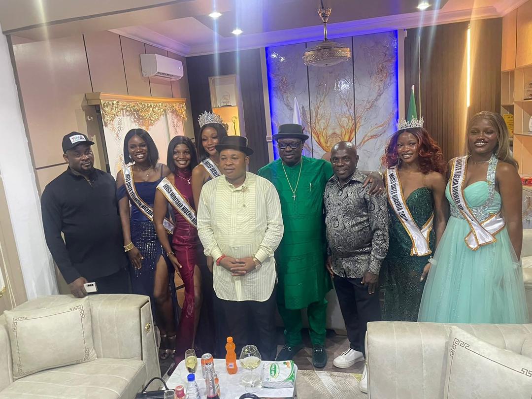 Miss Unite Nigeria Winners Surprise High Chief Reuben Clifford Wilson