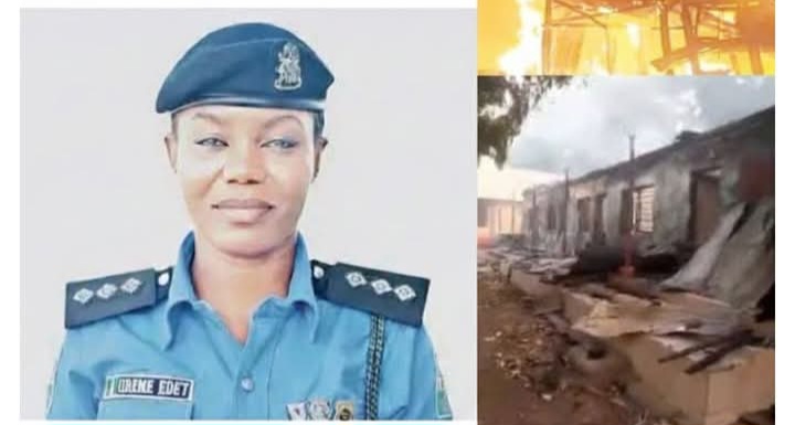 Fire Outbreak Razes Mopol 13 Office, Armoury In Makurdi Fire Outbreak Razes Mopol 13 Office, Armoury In Makurdi