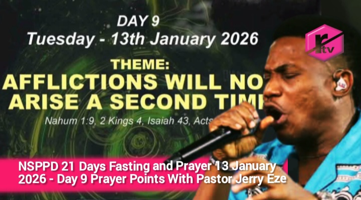 NSPPD 21 Days Fasting and Prayer 13 January 2026 - Day 9 Prayer Points With Pastor Jerry Eze NSPPD 21 Days Fasting and Prayer 13 January 2026 - Day 9 Prayer Points With Pastor Jerry Eze