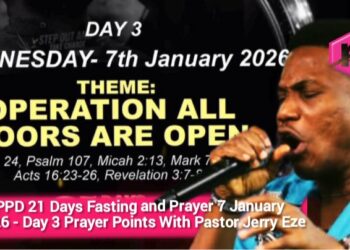 NSPPD 21 Days Fasting and Prayer 7 January 2026 – Day 3 Prayer Points With Pastor Jerry Eze