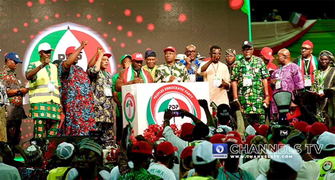 Wike-Backed Abdulrahman Mohammed, Samuel Anyanwu Emerge PDP National Chairman, Secretary