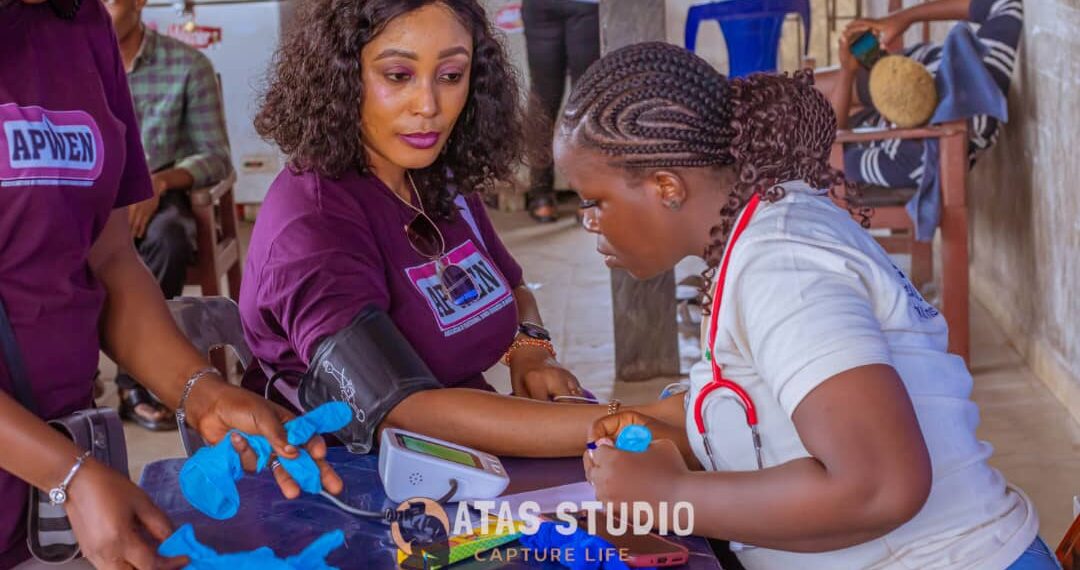 Over 80 Swali Indigenes benefits from APWEN’s “healing hands,caring hearts” medical outreach in Bayelsa