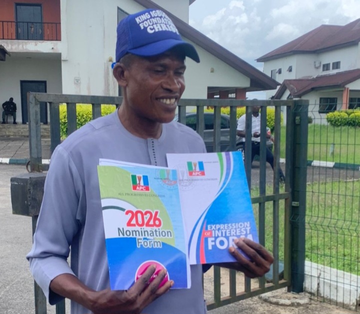 Solomon David Picks Nomination Form for Bayelsa Assembly Race, Eyes Southern Ijaw Constituency 3