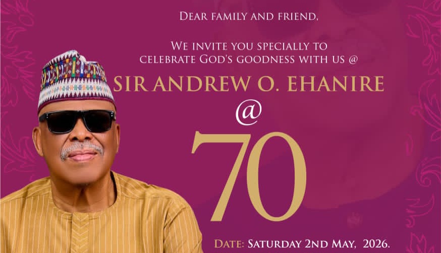 BRACED Tourism Honours Sir Andy Ehanire at 70 as West Africa’s Bridge Between Wildlife and Communities