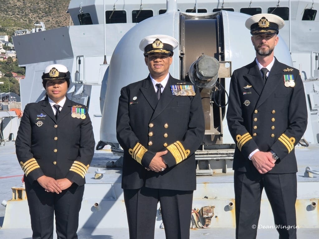Milestone for women in maritime: Commander Madiba makes history as the first woman to command a frigate in the SA Navy