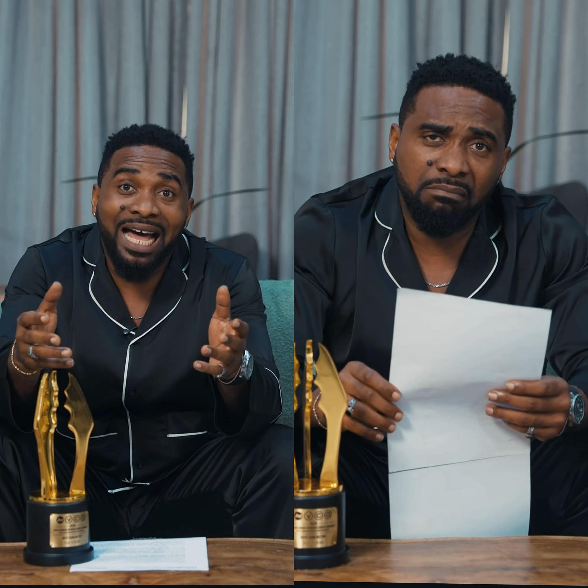Uzo Arukwe Reflects on AMVCA Triumph, Credits Industry Mentors for Journey to Stardom