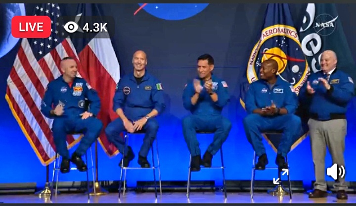 NASA Unveils Artemis III Crew for Historic Lunar Mission Test Flight