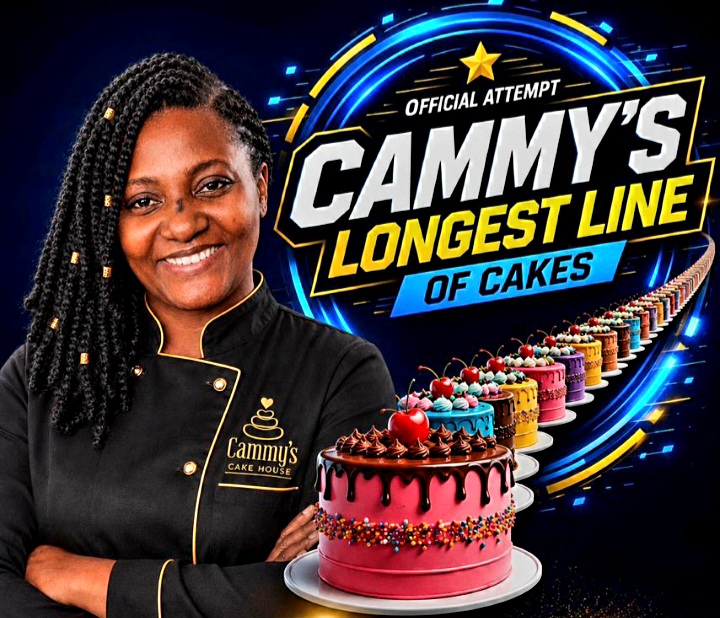Opobo-Born Baker, Camila Launches Ambitious Quest for World's Longest Continuous Line of Cakes