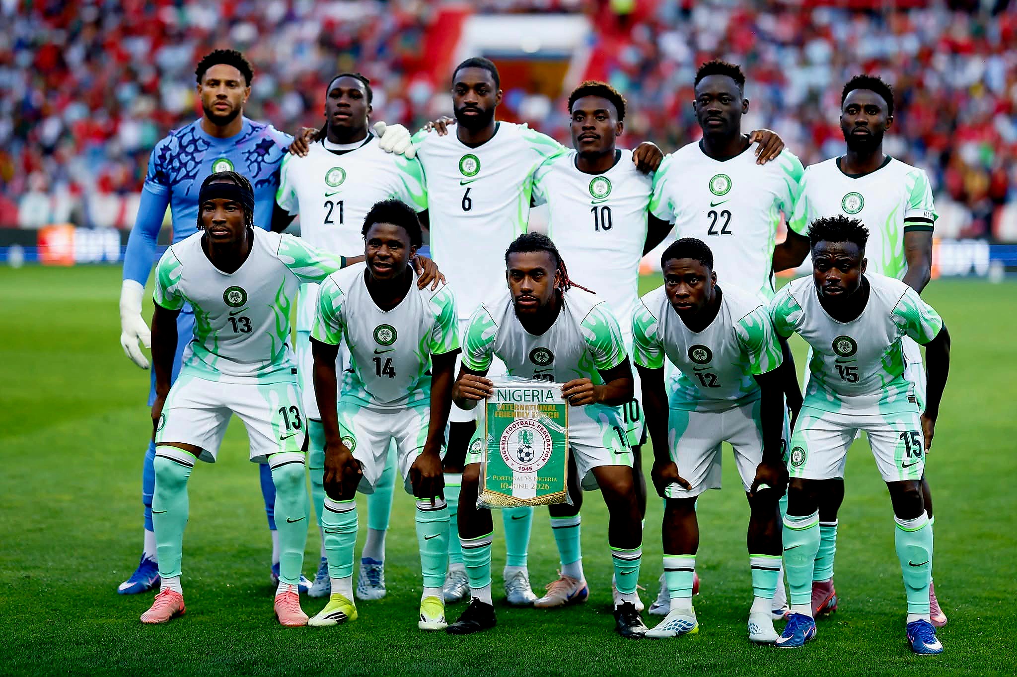 Super Eagles Impress Despite Narrow Defeat to Portugal in World Cup Warm-Up