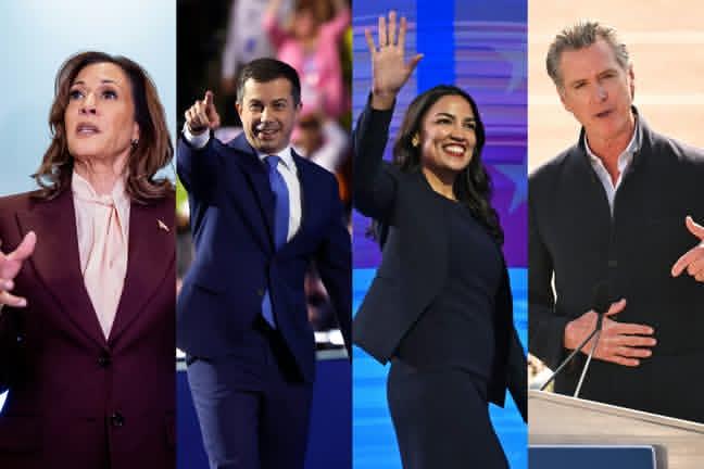 Kamala Harris Leads Early 2028 Democratic Presidential Field