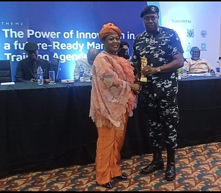 AMJON Honours ABER Women’s Forum Secretary-General For Outstanding Maritime Leadership