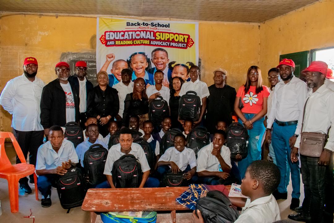 NAS takes back to school campaign to Bayelsà School, promotes education, literacy, academic excellence NAS takes back to school campaign to Bayelsà School, promotes education, literacy, academic excellence