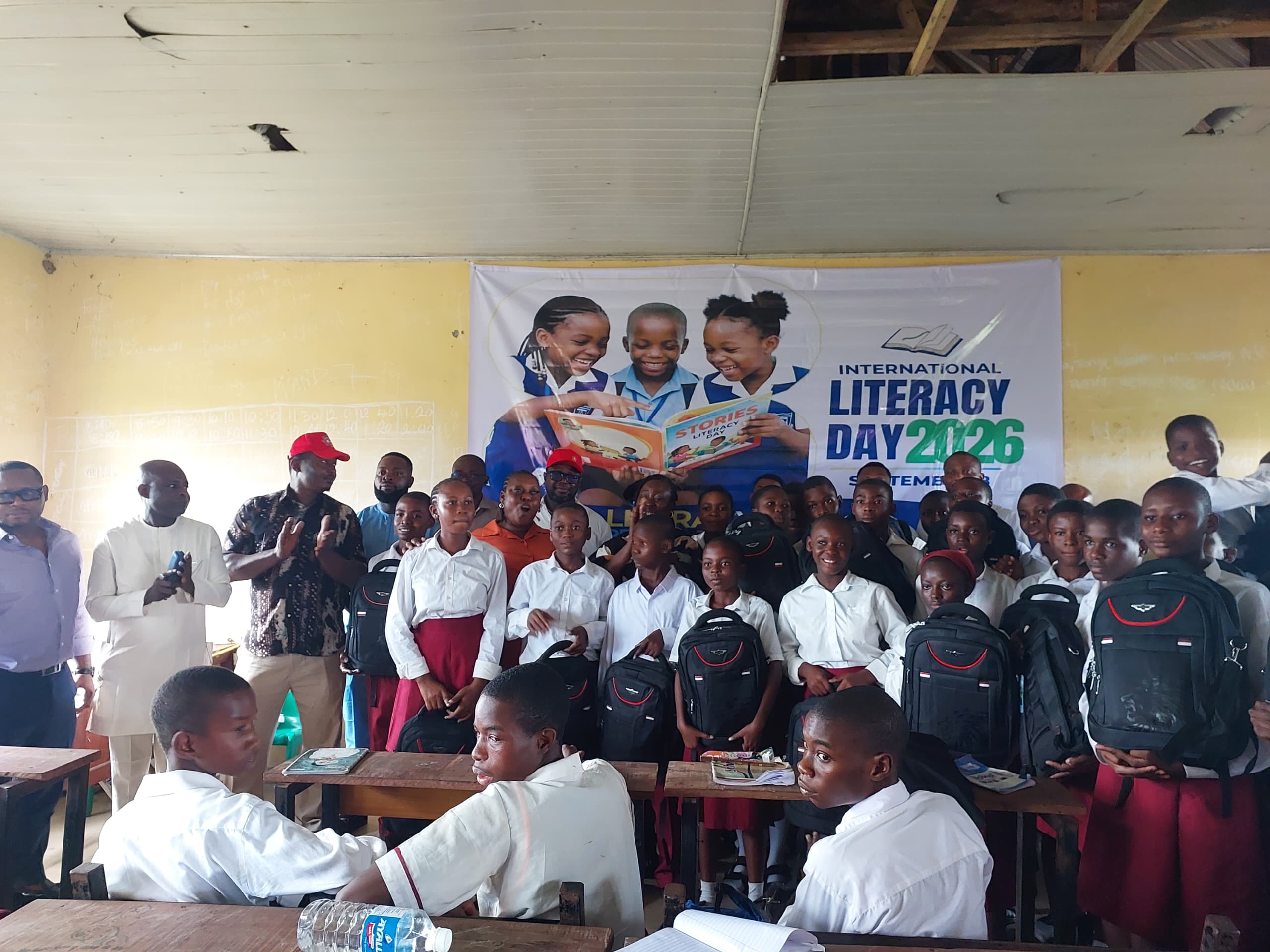 International Literacy Day: NAS Take Reading Campaign to Bayelsa School
