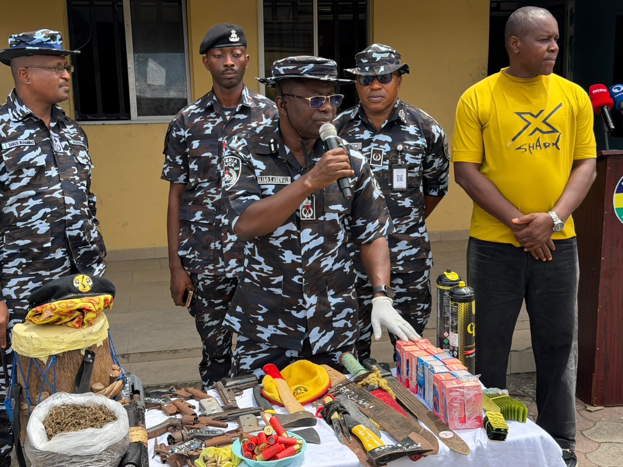 Police parades 23 persons over alleged involvement in cult clashes in Bayelsa Police parades 23 persons over alleged involvement in cult clashes in Bayelsa