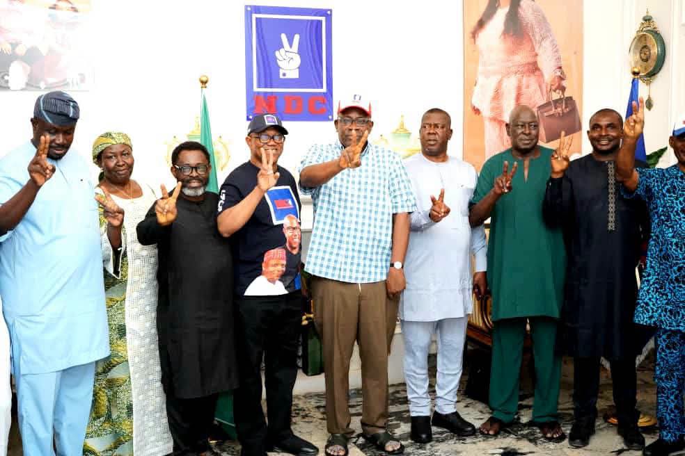 2027: Dickson Rallies NDC Behind Obi, Vows to ‘Paint Nigeria Blue’ in Nationwide Campaign Offensive