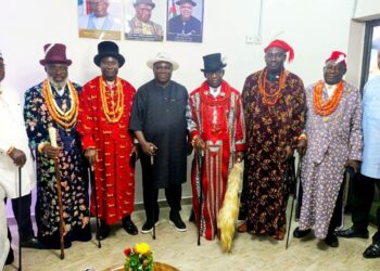 Ogbia Paramount Rulers Visit Bayelsa Governor’s Media Adviser, Offer Royal Blessings
